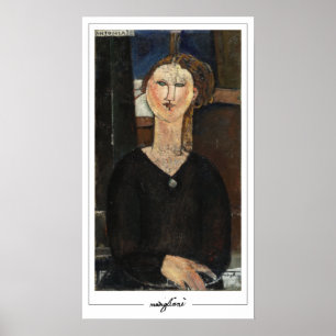 Amedeo Modigliani Zedign Art Poster #7