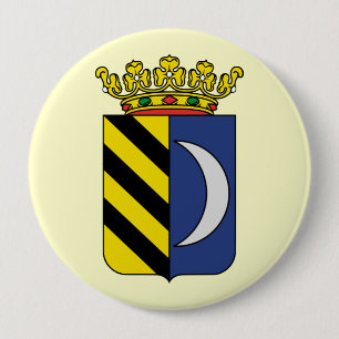 Ameland, Nederland Ronde Button 4,0 Cm