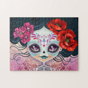 Amelia Calavera Sugar Skull Puzzle Legpuzzel