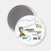Amelia Earhart De meest effectieve manier OM HET T Magneet (Voorkant / Achterkant)