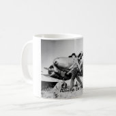  Amelia Earhart Foto Koffiemok (Voorkant links)