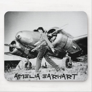 Amelia Earhart Foto Muismat