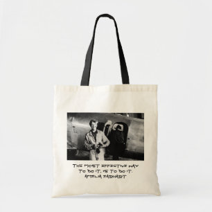 Amelia Earhart Foto Tote Bag