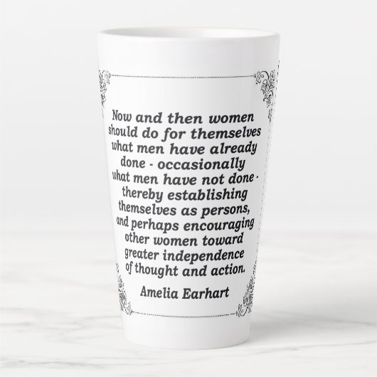 Amelia Earhart Sisdom Mug (Devant)