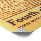 Amelia Earhart zendt Radio Sos Sepia 1937 Post uit Poster (Hoek)