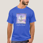 Amelia Island Anchor T-Shirt (Voorkant)