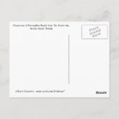 Amelia Island Dream Vacation Briefkaart (Achterkant)