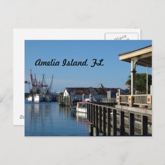 Amelia island, FL carte postale (Devant / Derrière)