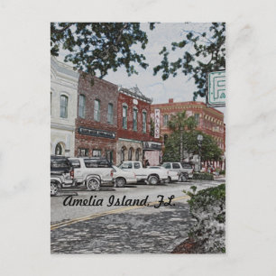 Amelia Island, FL. carte postale
