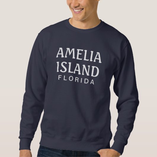 Amelia Island Florida Sweatshirt (Voorkant)