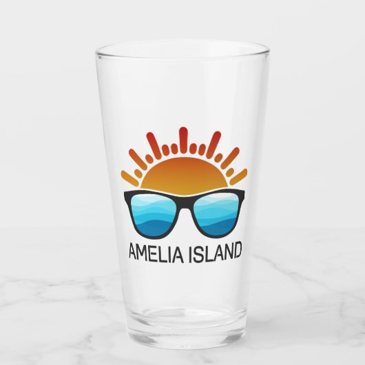 Amelia Island Florida Zonnebril Glas (Voorkant)