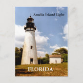 Amelia Island Light, Floride Carte postale (Devant)