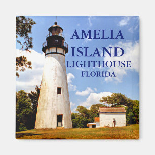 Amelia Island Lighthouse, Florida Magnet Magneet