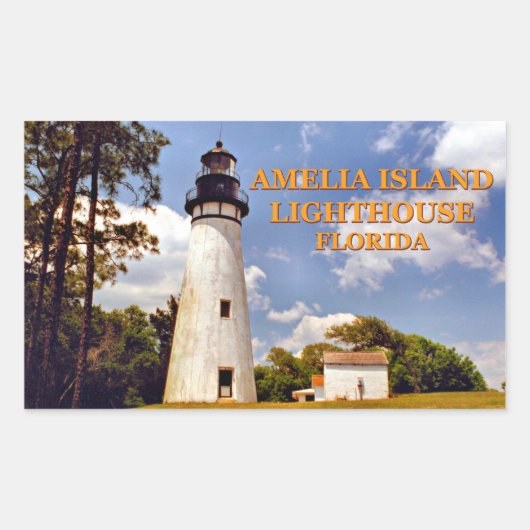 Amelia Island Lighthouse, Florida Stickers (Voorkant)