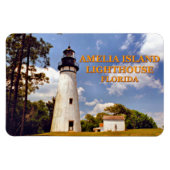 Amelia Island Lighthouse, Floride Magnet Flexi (Horizontal)