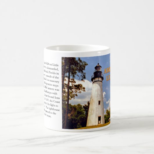Amelia Island Lighthouse, Floride Mug (Centre)