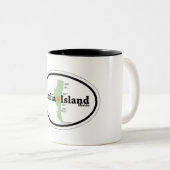 Amelia Island Tweekleurige Koffiemok (Voorkant rechts)