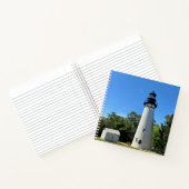 Amelia Island Vuurtoren Notitieboek (Binnen)