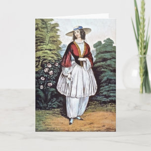 Amelia Jenks Bloomer Greeting and Note Cards Kaart