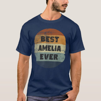 Amelia naam beste Amelia ooit T-shirt
