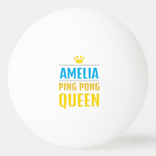 Amelia Pingpongballen (Voorkant)