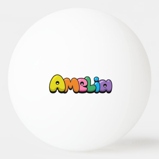 Amelia Pingpongballen (Voorkant)