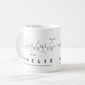 Amélie peptide nom mug (Devant gauche)