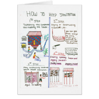 Amélioration de l'hygiène dans une maison rurale