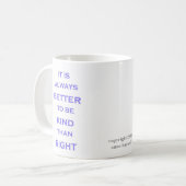 Améliorez pour être tasse aimable (Devant gauche)