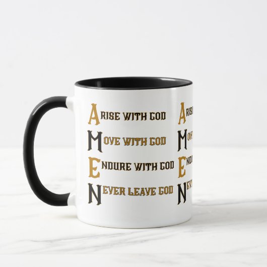 AMEN met God, gedurfde geloofsbelijdenis van het C Mok (Links)