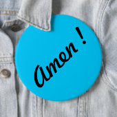 AMEN! RONDE BUTTON 6,0 CM (In situ)