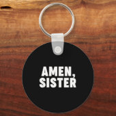Amen Sister  Sleutelhanger (Voorkant)