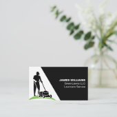 Aménagement de la pelouse Carte de visite du code (Debout devant)