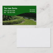 Aménagement des cartes de visite (Devant / Derrière)