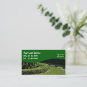 Aménagement des cartes de visite (Debout devant)