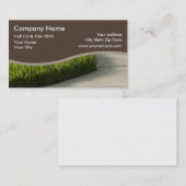 Aménagement des cartes de visite (Devant / Derrière)