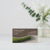 Aménagement des cartes de visite (Debout devant)