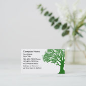 Aménagement des cartes de visite (Debout devant)