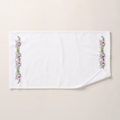 Aménagement des fleurs (Serviette à main)