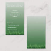 Aménagement du carte de visite (Devant / Derrière)