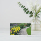 Aménagement du carte de visite (Debout devant)