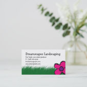 Aménagement du carte de visite 2 d'herbe sauvage (Debout devant)