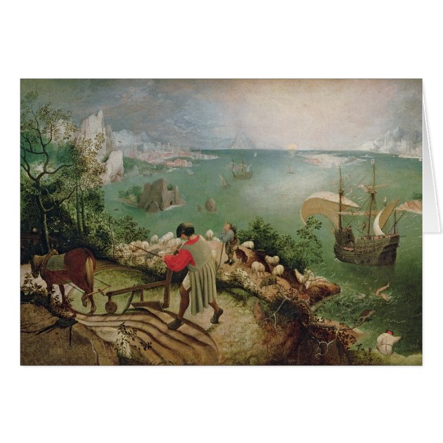 Aménagez en parc avec l'automne d'Icare, c.1555 (Devant horizontal)