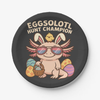 amended): Eggsolotl Hunt Champion – Grappig Schatt Papieren Bordje
