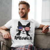 AMEOWICA TUXEDO Kat MANNEN T-shirts, PANDA-KAT T-shirt