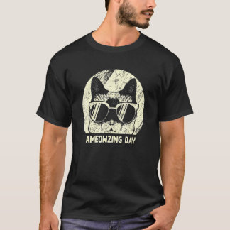 Ameowzing Dag Kat Positiviteit Kitten Positieve Q T-shirt