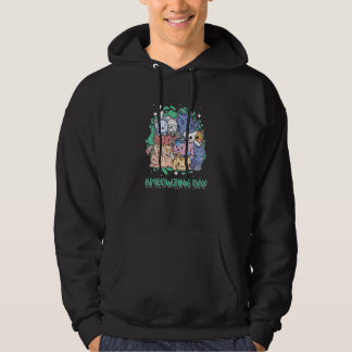 Ameowzing Day Cat Positive Quotes Kitten Positivit Hoodie