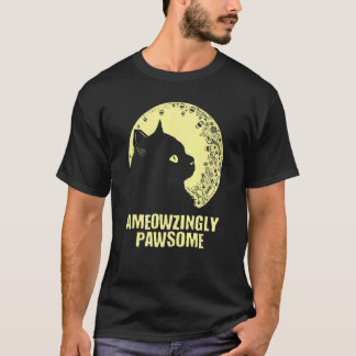Ameowzingly Geweldige Kat Moeder Motiverende Quote T-shirt