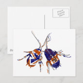 Ameri-Brit Cockroaches Briefkaart (Voorkant / Achterkant)