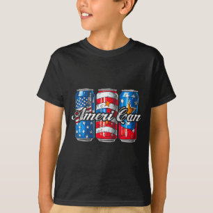 Ameri kan vintage amerikaanse vlag 4 juli t-shirt